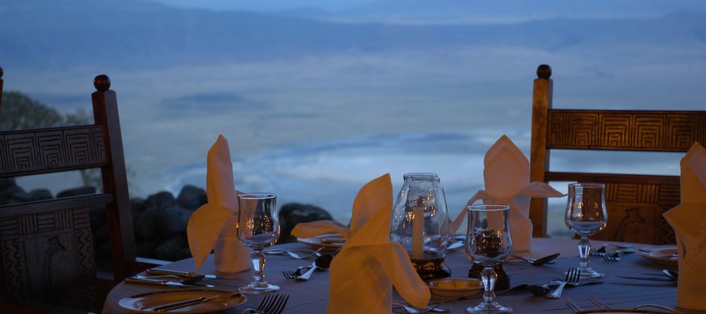 View from dining room at Ngorongoro Serena Lodge, Ngorongoro Crater, Tanzania - Image 4