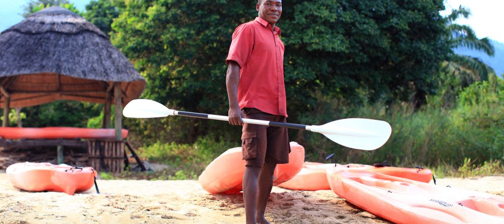 Kayaks to explore in at Kungwe Beach Lodge, Mahale Mountains National Park, Tanzania - Image 11