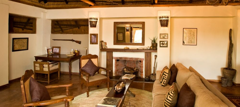 Map room at Kapani Lodge, South Luangwa National Park, Zambia - Image 3