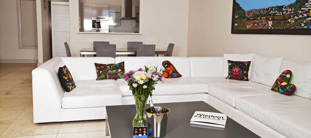 Waterfront Village Superior One Bdrm Living Room - Image 9