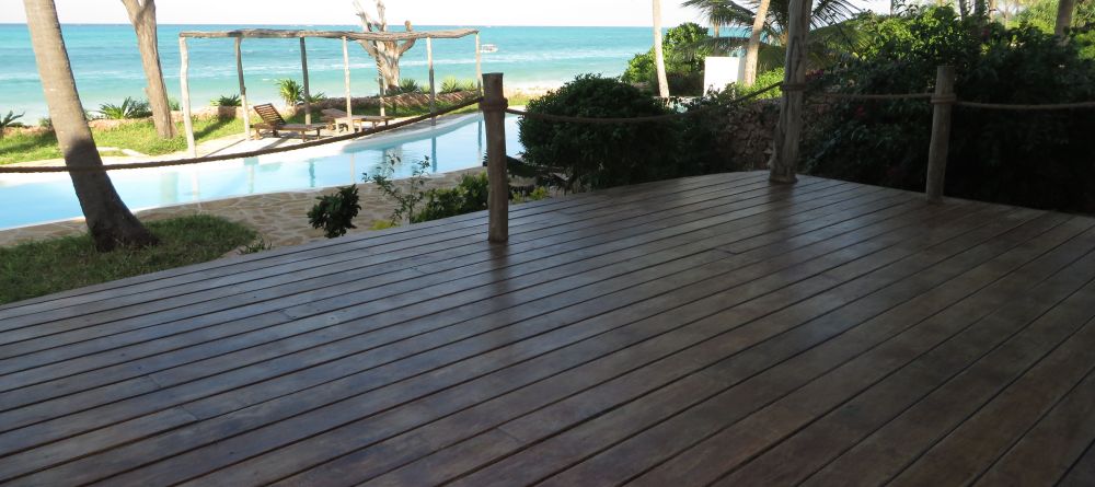 The deck for lounging and outdoor dining at Dar House, Zanzibar, Tanzania (Mango staff photo) - Image 5