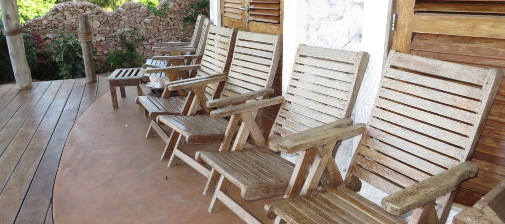 Lounging chairs to enjoy the view with at Dar House, Zanzibar, Tanzania (Mango staff photo) - Image 6