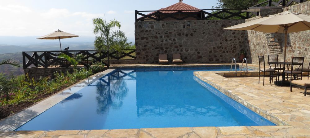 The pool overlooks the valley at Bashay Rift Lodge, Karatu, Tanzania (Mango staff photo) - Image 7