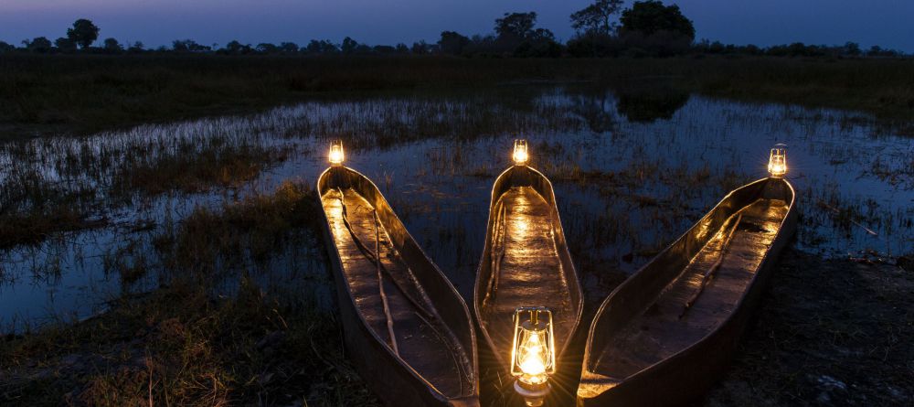 Mapula Lodge - Mokoros at night - Image 6