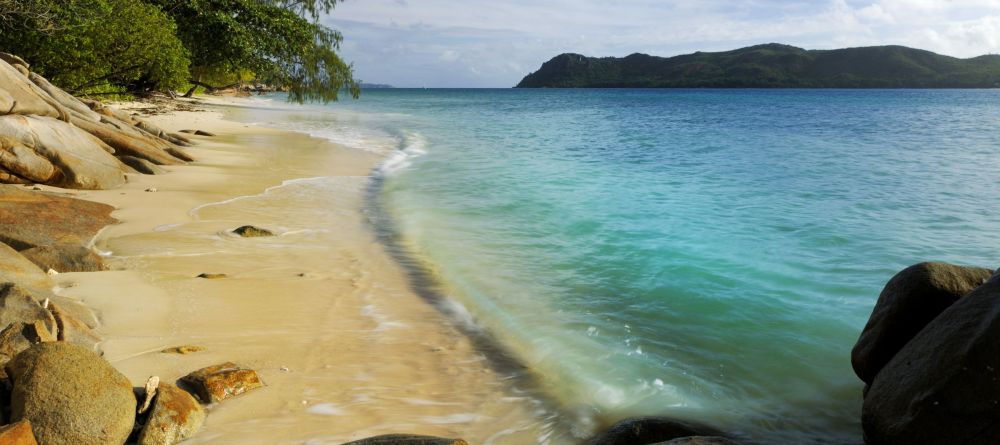 Pristine beaches at Raffles Praslin, Praslin, Seychelles - Image 13