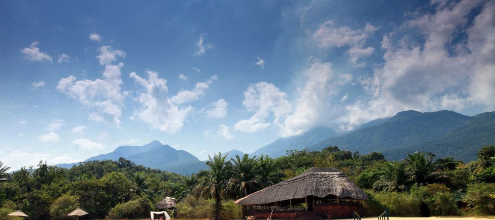 Mountains in the background at Kungwe Beach Lodge, Mahale Mountains National Park, Tanzania - Image 7