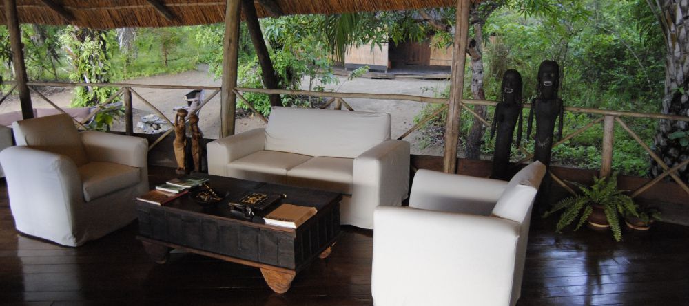 Lounge at Kungwe Beach Lodge, Mahale Mountains National Park, Tanzania - Image 1