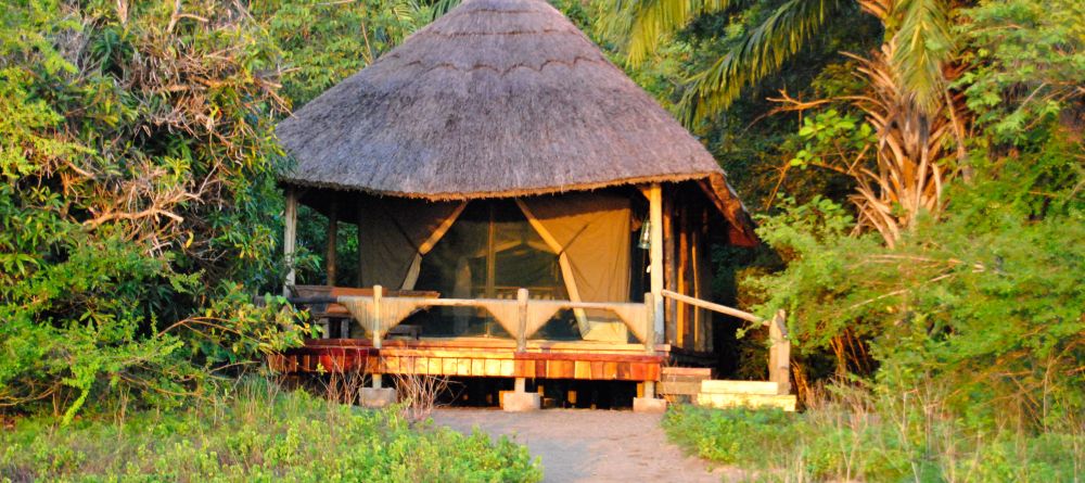 Cabin exterior at Kungwe Beach Lodge, Mahale Mountains National Park, Tanzania - Image 5