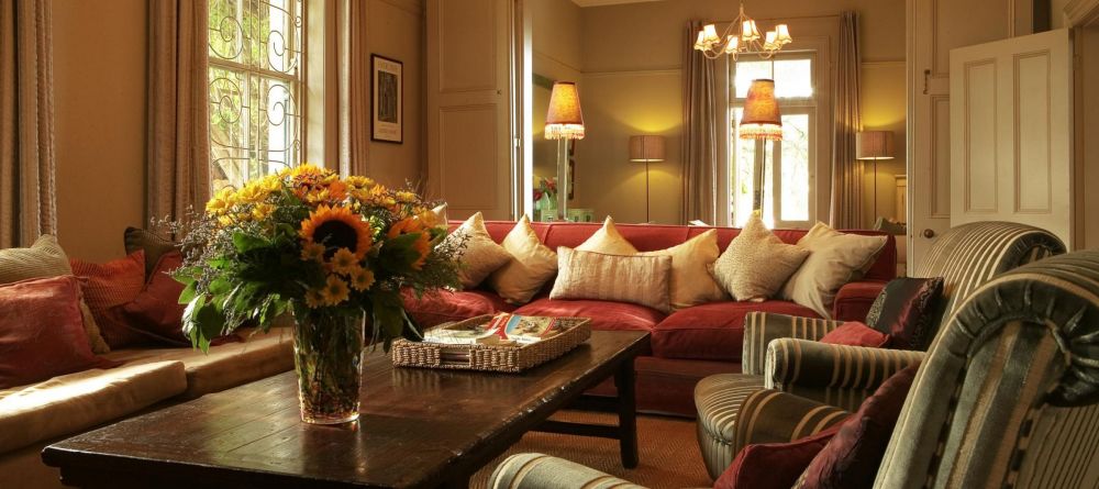 The elegant main lounge at Welgelegen Boutique Hotel, Cape Town, South Africa - Image 10