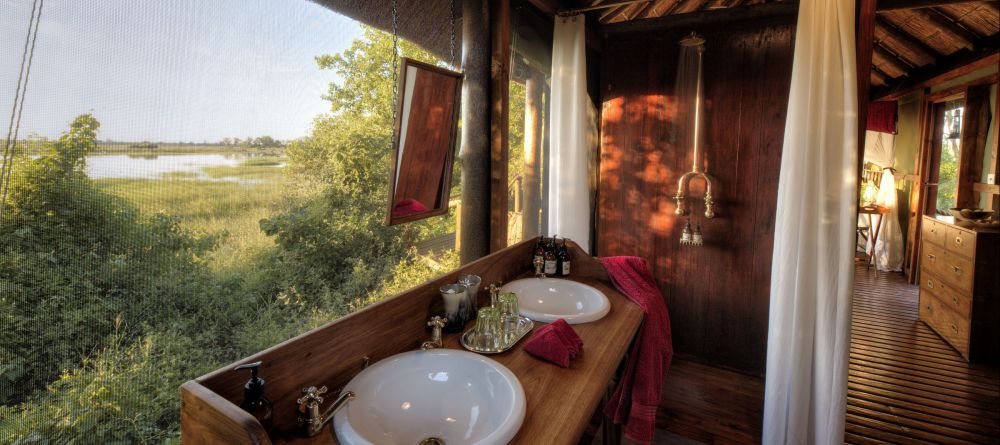 Mapula Lodge - View from the bathroom - Image 8