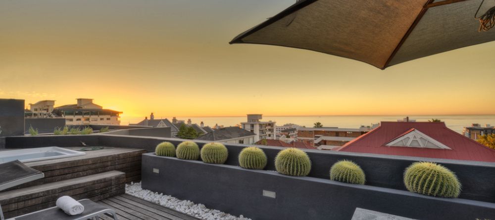 The veranda overlooking the beautiful city at O on Kloof, Cape Town, South Africa - Image 1