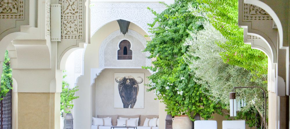 Access to the main pool at Villa des Orangers, Marrakech, Morocco - Image 2