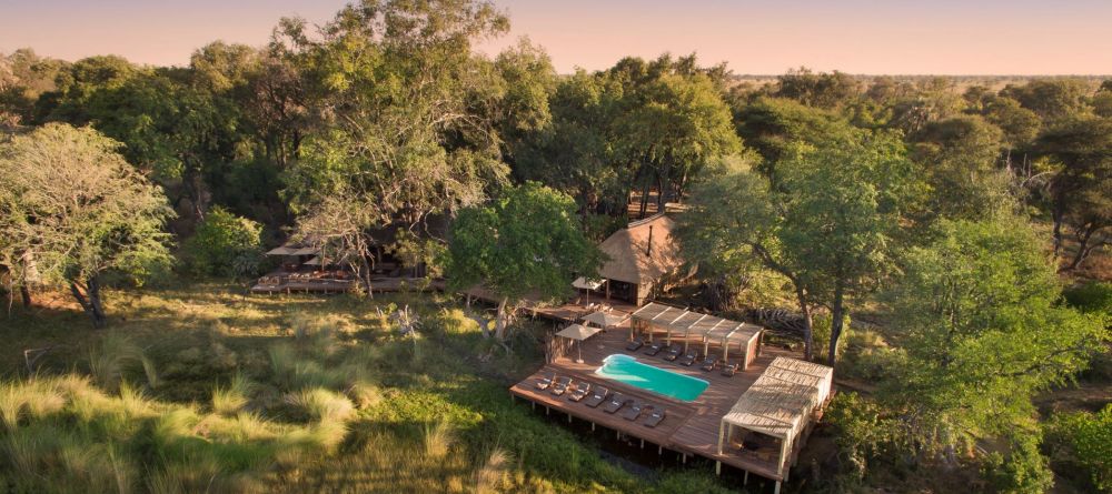 Aerial view at Nxabega Okavango Safari Camp, Okavango Delta, Botswana - Image 5