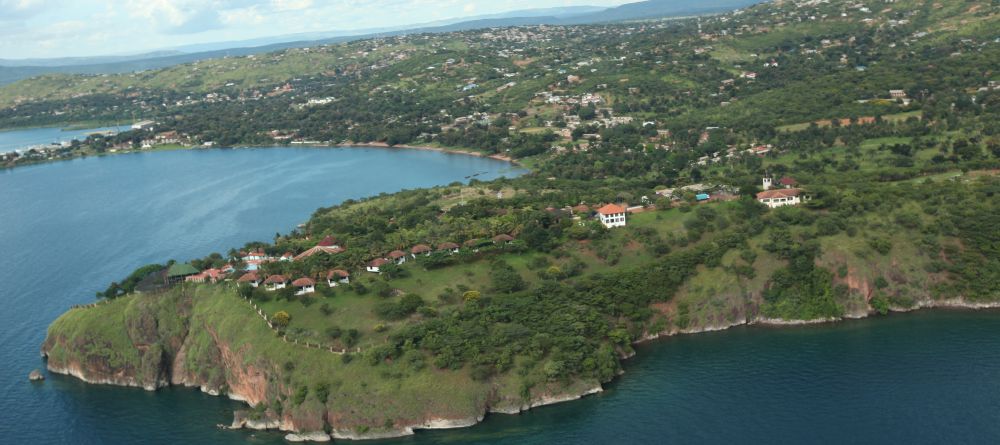 Aerial view of the setting at Kigoma Hilltop Hotel, Kigoma, Tanzania - Image 4