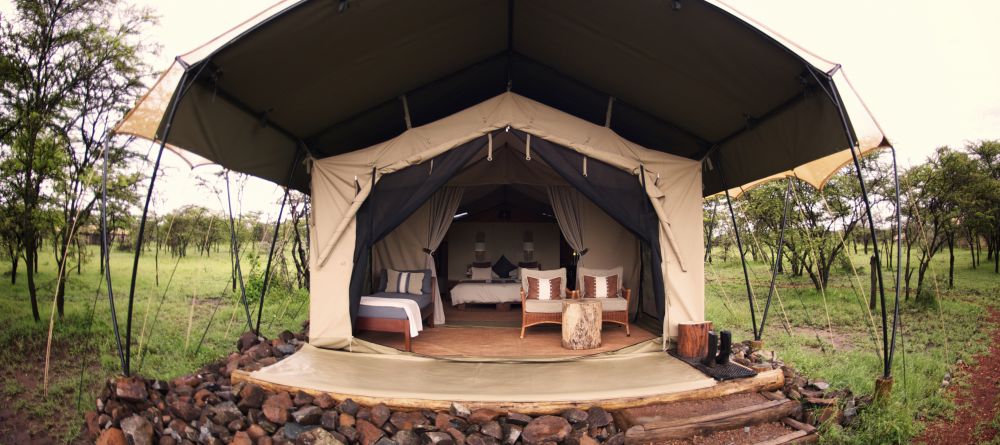 Tent exterior at Naboisho Camp, Masai Mara National Park, Kenya - Image 15