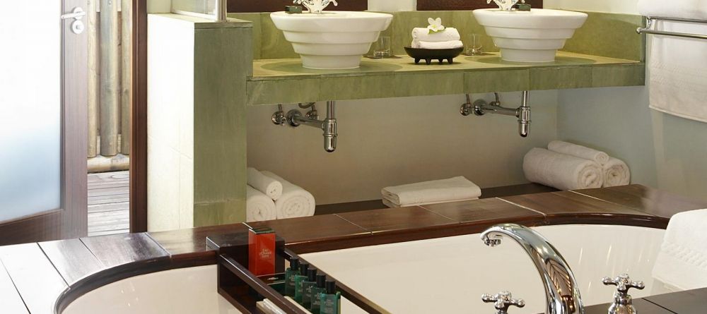 Bathroom at Le Meridien Fishermans Cove, Mahe, Seychelles - Image 11