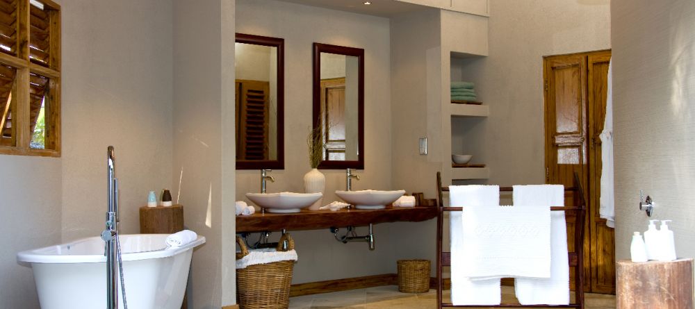 Bathroom at Denis Island Lodge, Denis Island, Seychelles - Image 9