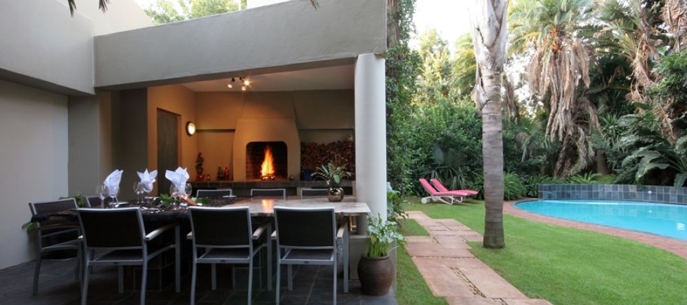 BBQ and Pool Area - African Rock Hotel - Image 4