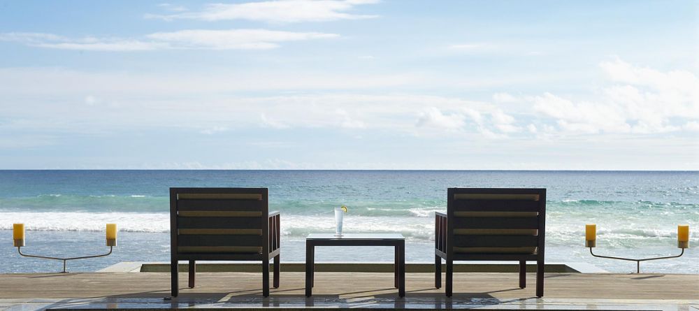 Beach side relaxation at Le Meridien Barbarons, Mahe, Seychelles - Image 8