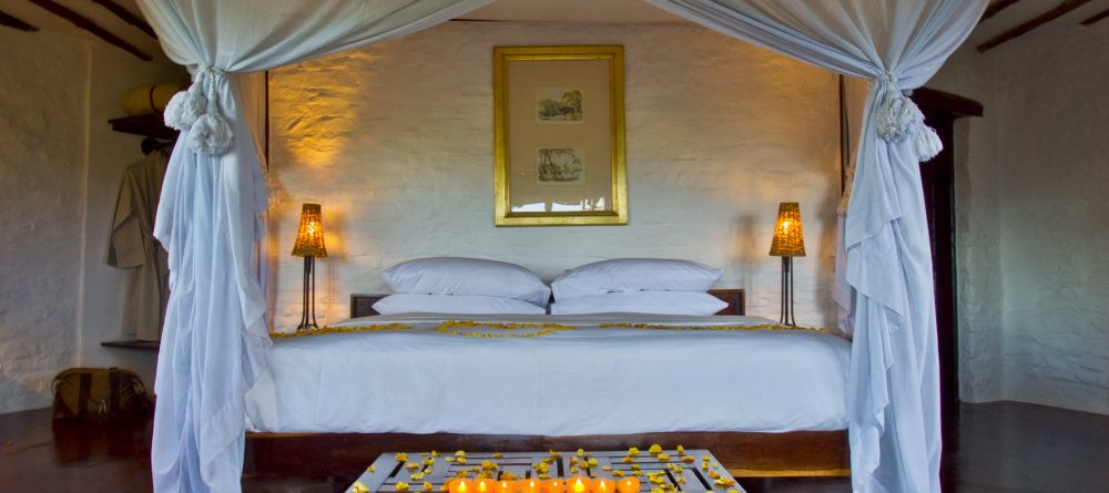 Bedroom at Kleins Camp, Serengeti National Park, Tanzania Â© AndBeyond - Image 7