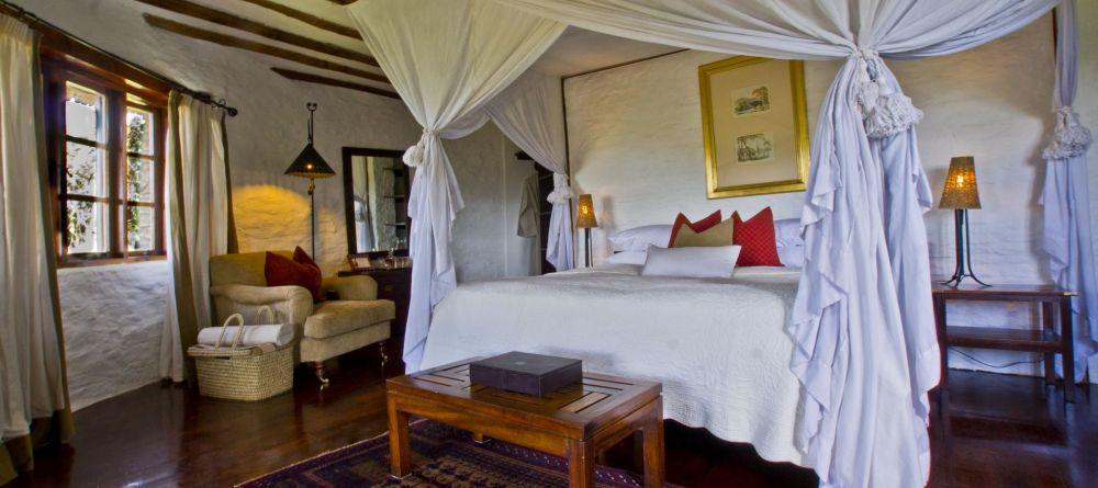Bedroom at Kleins Camp, Serengeti National Park, Tanzania Â© AndBeyond - Image 8