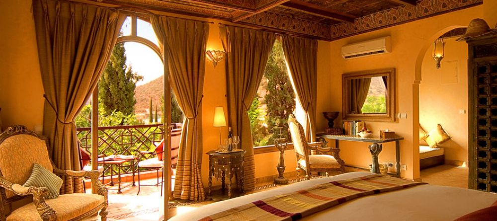 Beautiful views from guest suites at Kasbah Tamadot, Atlas Mountains, Morocco - Image 16