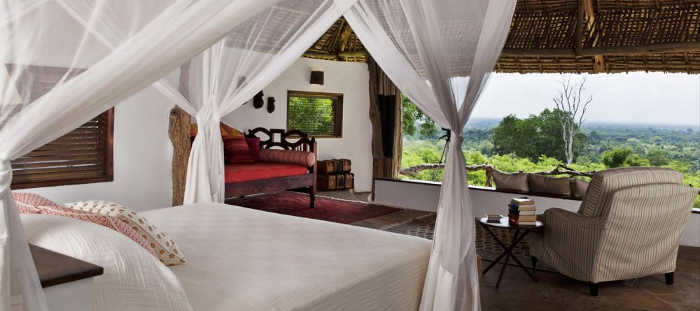 Bedroom view at Beho Beho, Selous National Park, Tanzania - Image 3
