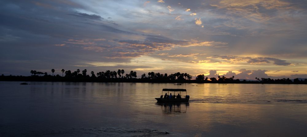 Boating at sunset at Selous Impala Camp, Selous National Park, Tanzania - Image 21
