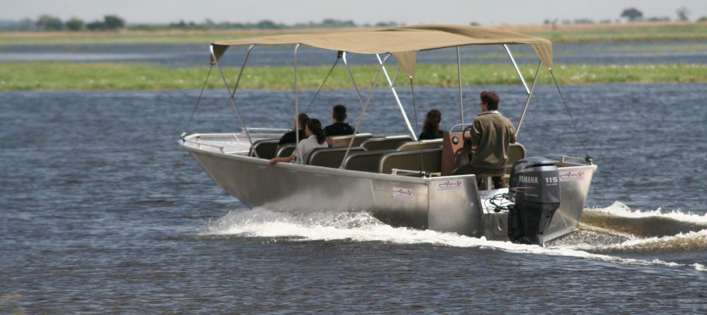 Boat safari at Elephant Valley Lodge, Chobe National Park, Botswana - Image 11