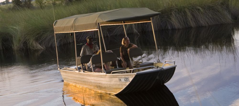 Boat safari at Xakanaxa Camp, Moremi Game Reserve, Botswana - Image 11
