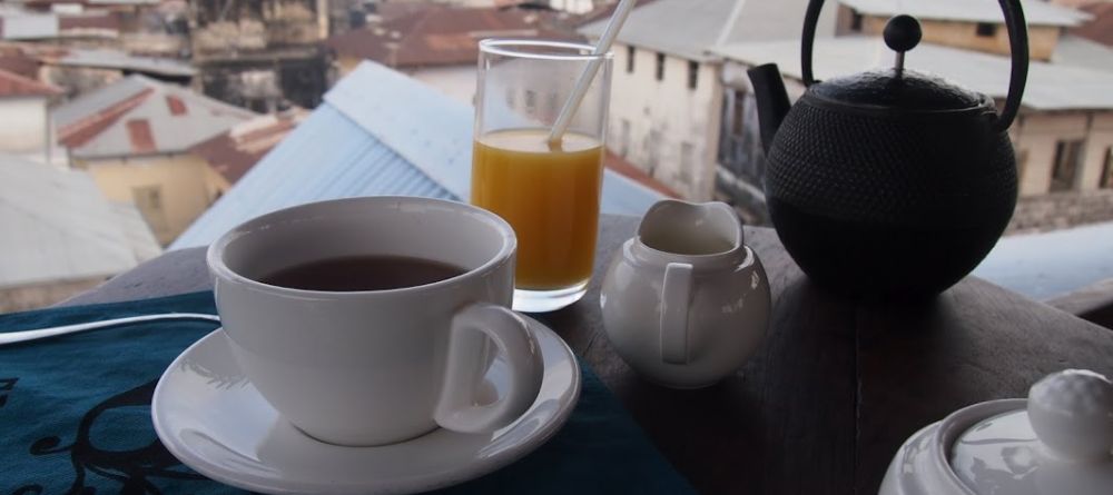 Breakfast overlooking the town at Emerson Spice, Stone Town, Zanzibar, Tanzania - Image 10
