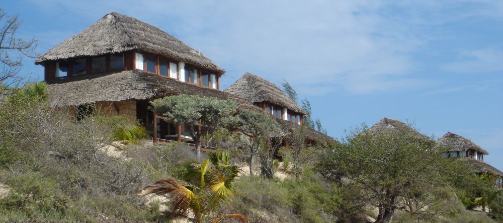 A view of the exterior from the beach at Hotel Le Paradisier, Tulear, Madagascar - Image 6