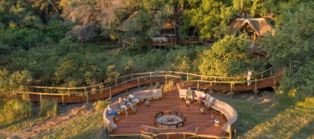 Camp Moremi Raised viewing deck - Image 11