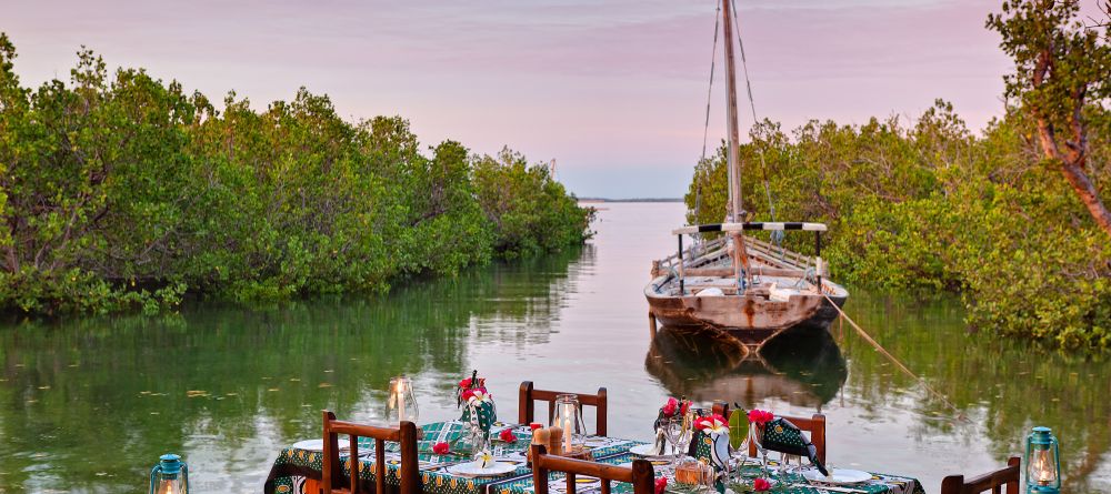 Dining at Chole Mjini Lodge, Mafia Island, Tanzania - Image 9