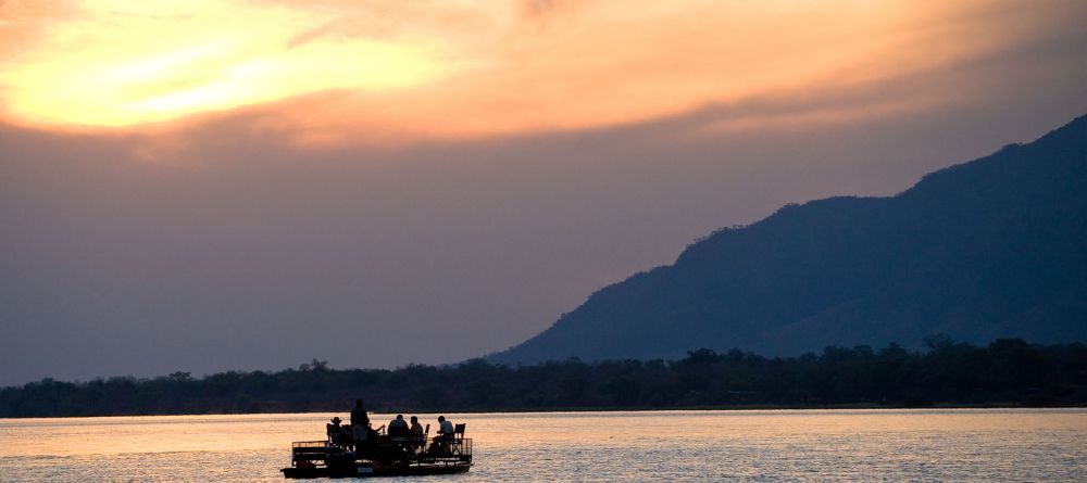 Boating at sunset at Chongwe River House, Lower Zambezi National Park, Zambia  - Image 12