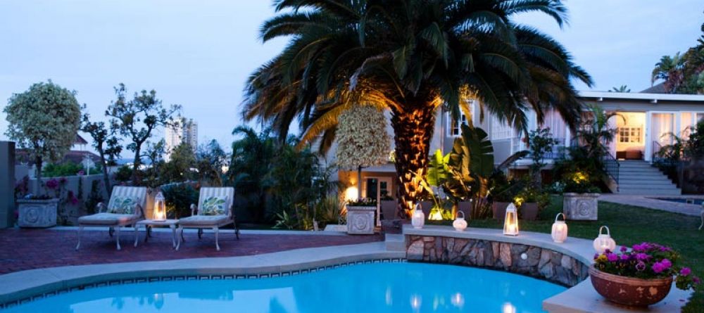 Clarendon Fresnaye pool dusk - Image 1