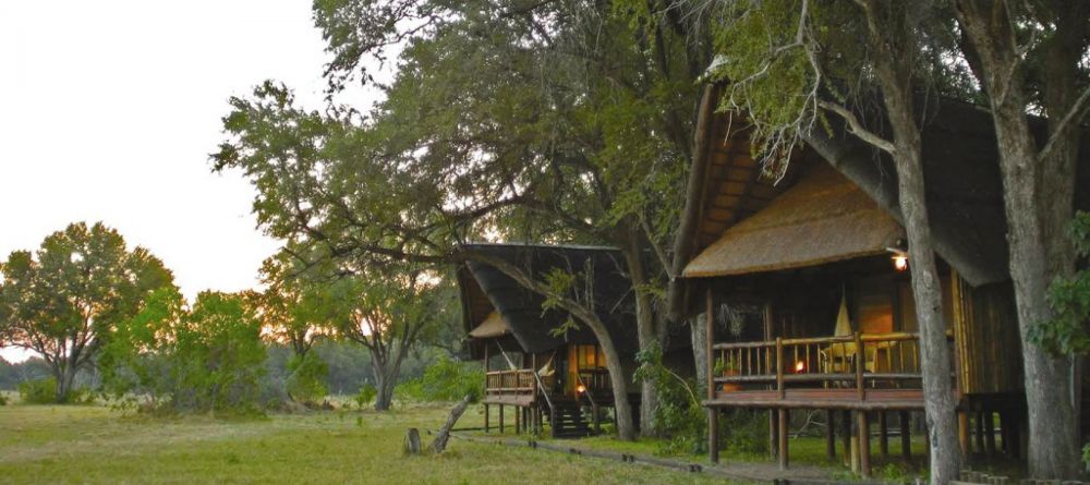 The tents overlook the beautifully rugged bushlands at the Khwai River Lodge, Moremi Game Reserve, Botswana - Image 7