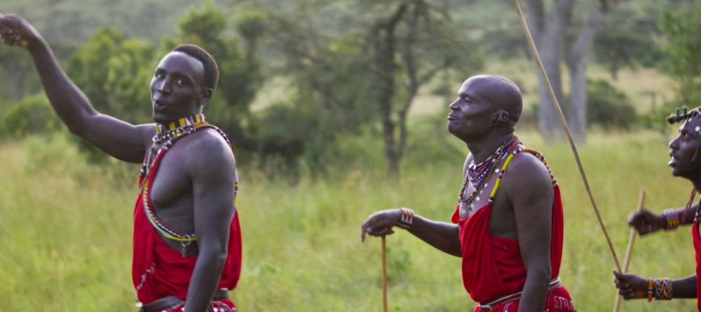 Dancing at Kleins Camp, Serengeti National Park, Tanzania Â© AndBeyond - Image 3