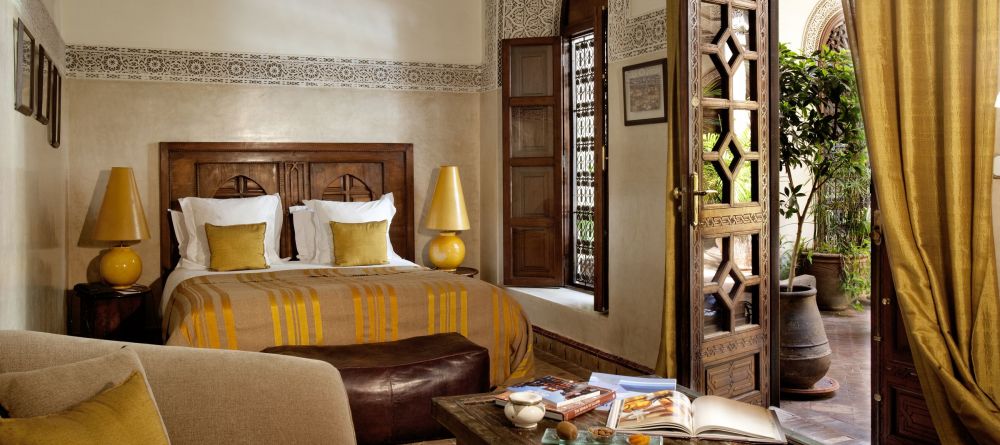 Delux Double bedroom- Villa des Orangers, Marrakech, Morocco - Image 7