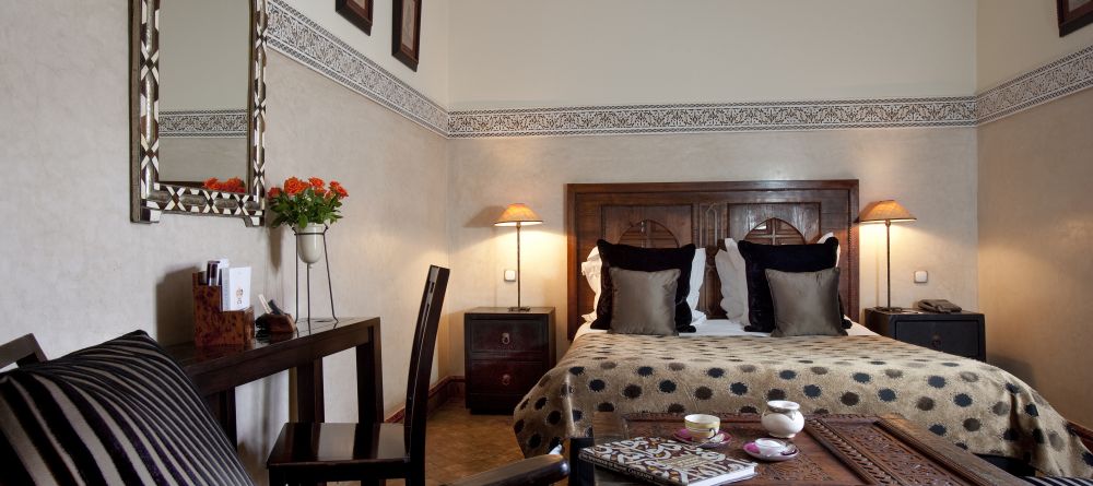 Deluxe bedroom- Villa des Orangers, Marrakech, Morocco - Image 8