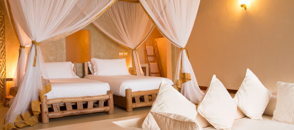 A Deluxe Twin Room at Gold Zanzibar Beach House & Spa, Zanzibar, Tanzania  - Image 1