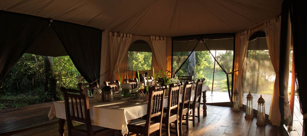 Dining at Ngare Serian Camp, Masai Mara National Reserve, Kenya - Image 14
