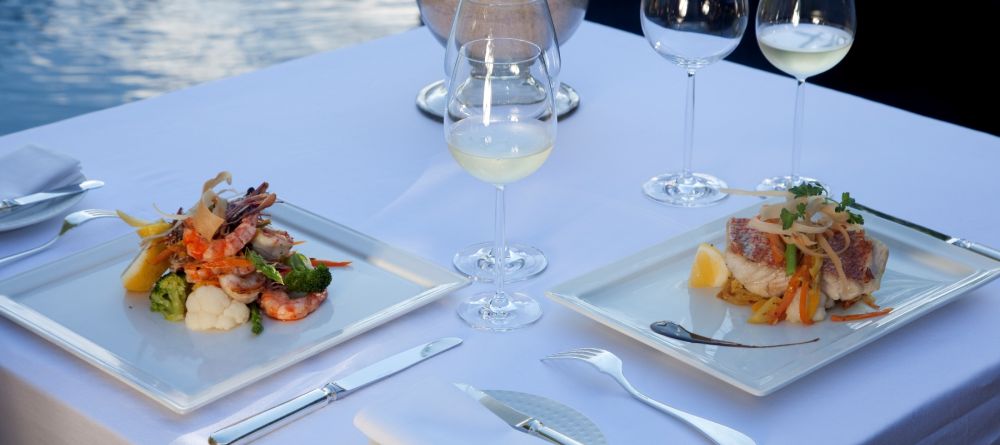 Dining at Maia Luxury Resort and Spa, Mahe, Seychelles - Image 7