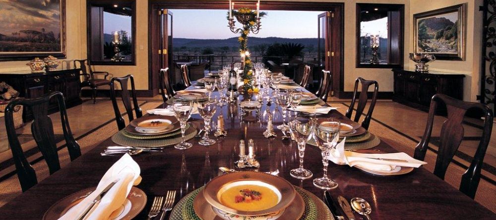 Dining room at Mateya Safari Lodge, Madikwe Game Reserve, South Africa - Image 13