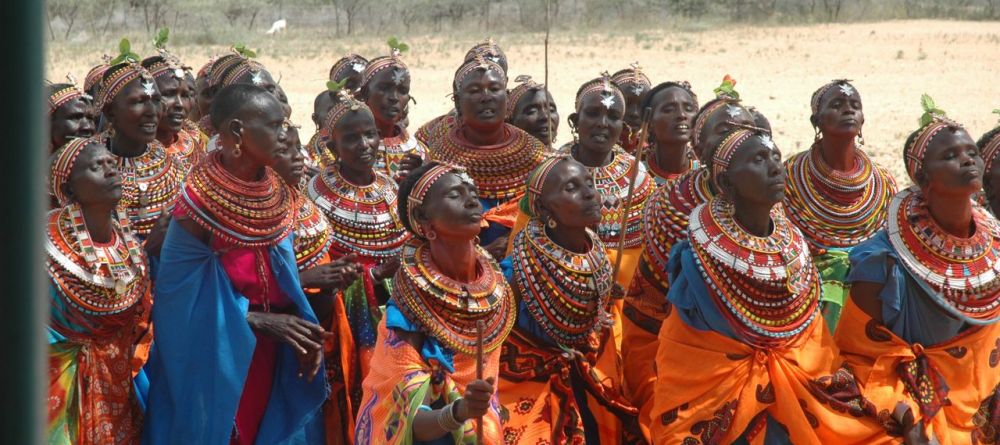 Samburu women at Elephant Bedroom Camp, Samburu National Reserve, Kenya - Image 5