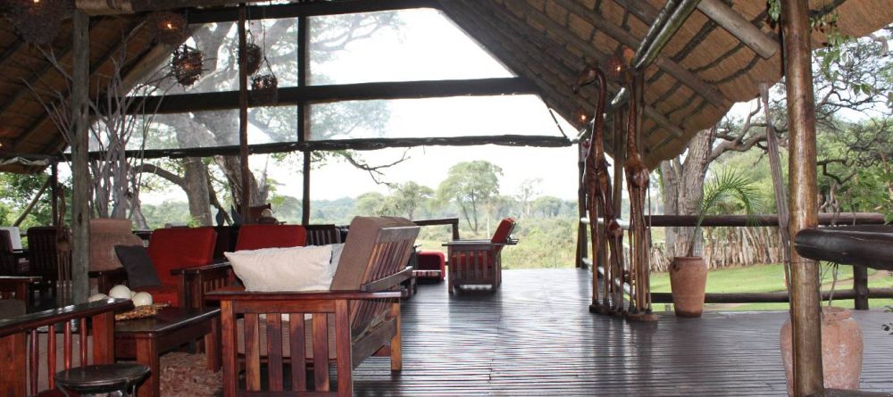 Lounge at Elephant Valley Lodge, Chobe National Park, Botswana - Image 1