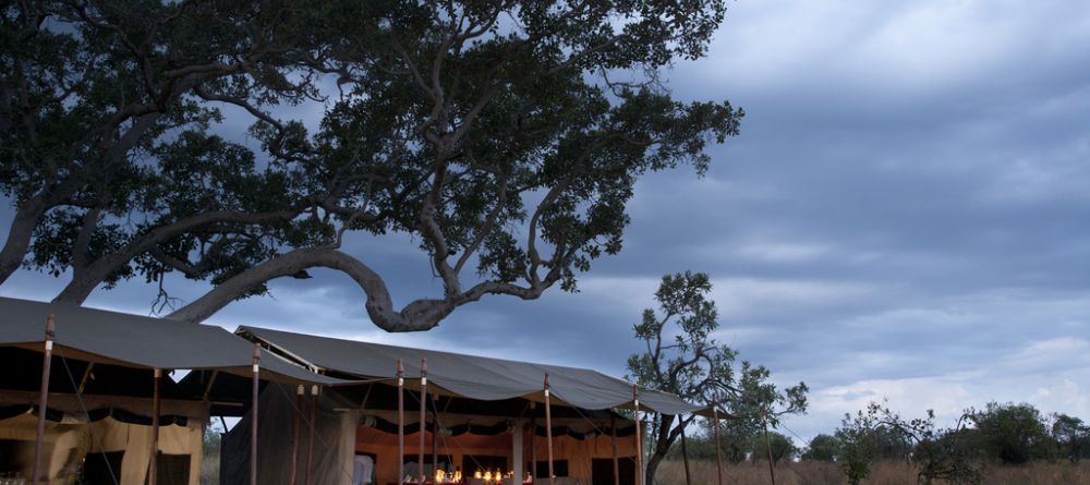 The exterior of the tents at Nomad Serengeti Safari Camp- Ndutu, Serengeti National Park, Tanzania - Image 8