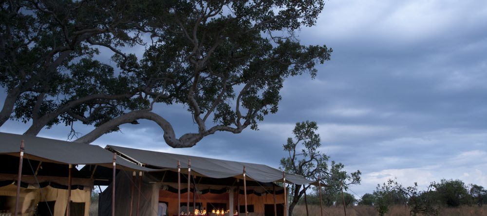 The exterior of the tents at Nomad Serengeti Safari Camp- Ndutu, Serengeti National Park, Tanzania - Image 3