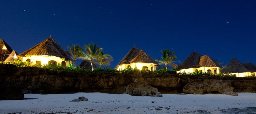 A view of the resort illuminated at night at Essque Zalu Zanzibar, Zanzibar, Tanzania - Image 10