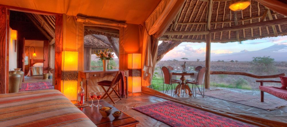 Family tent- Tortilis Camp, Amboseli National Reserve, Kenya - Image 16